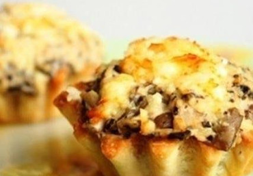 Жульен из курицы с шампиньонами (заказ от 10 шт.)